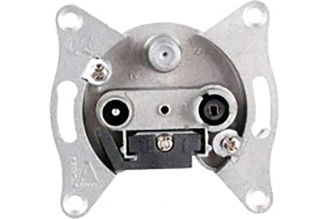 TeleTek účastnická zásuvka UP-01 koncová TV+R+SAT 1,5 dB