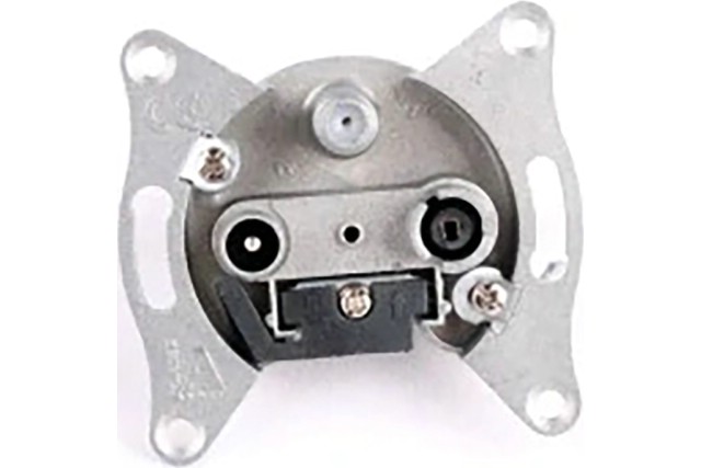 TeleTek účastnická zásuvka GUP-04 průchozí TV+R+SAT 4 dB