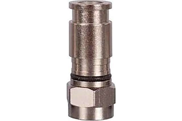 FTE kompresní F konektor 3,9/6,8 - černý