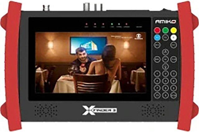AMIKO kombinovaný měřák X-Finder 3 CI slot (DVB-S/S2/T/T2/C, H.265))