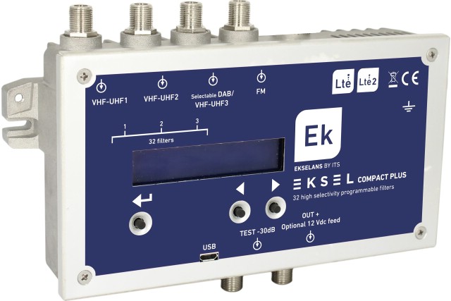 ITS EKSEL COMPACT PLUS - programovatelný zesilovač