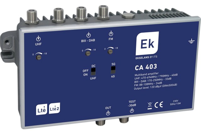 ITS CA 403 - Domovní zesilovač CA 403 s LTE filtrem