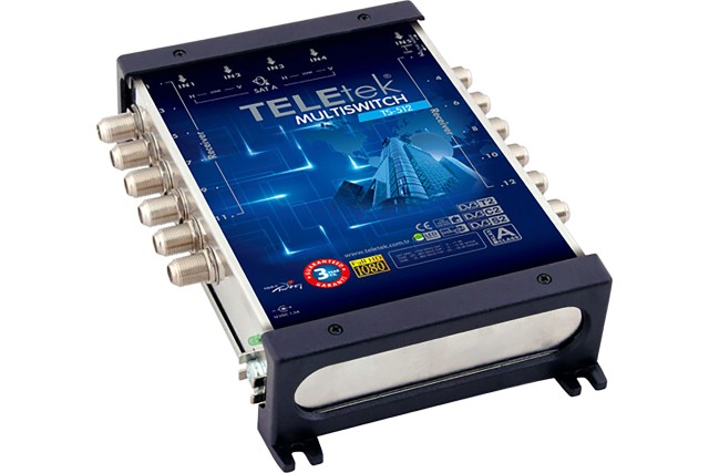Teletek multipřepínač 5/12