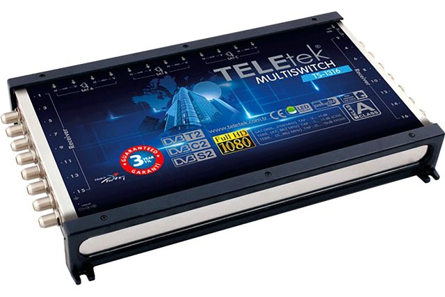 TeleTek multipřepínač 13/16