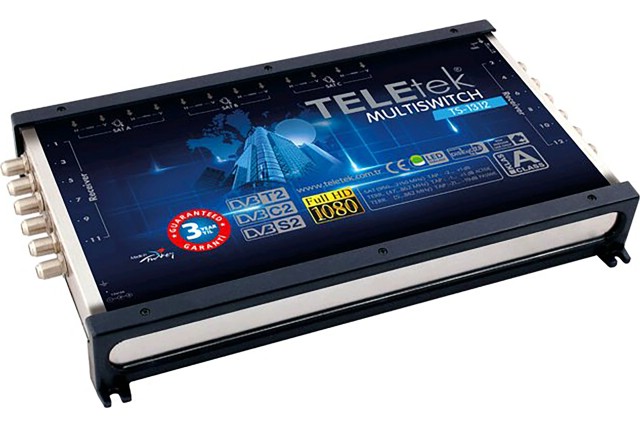 TeleTek multipřepínač 13/8