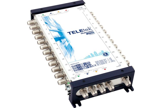 TeleTek TK-524 - multipřepínač 5/24 kaskádový