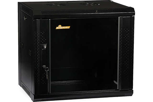 19” Rack skříň W6409 (9U 450mm, závěsná)